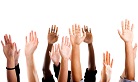 hands-raised